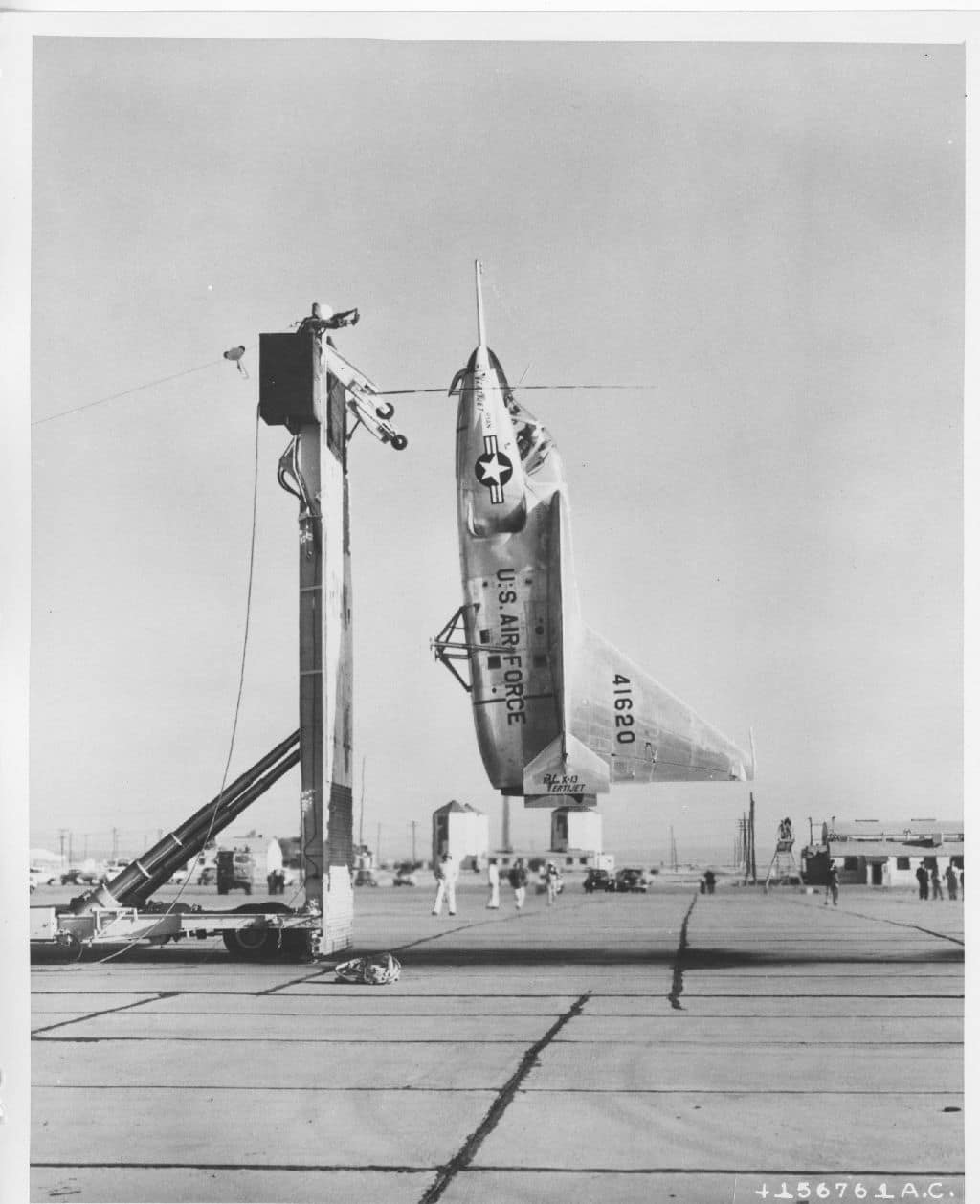 Ryan X-13 in vertical flight