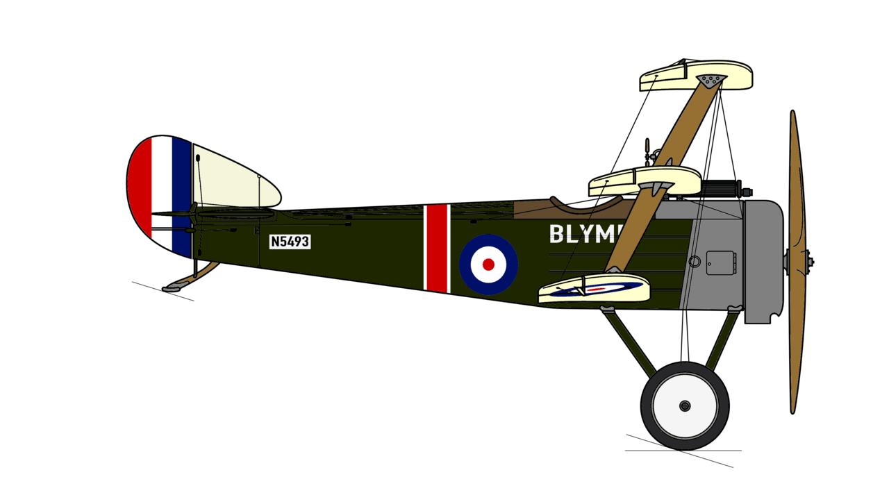 Il Sopwith Triplano N5493 “Blymp” di Robert Little”