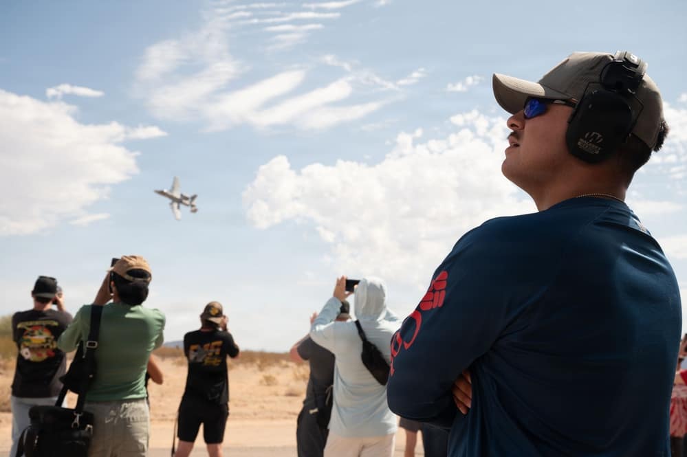 A-10C Tiefpass am letzten Schießstandtag