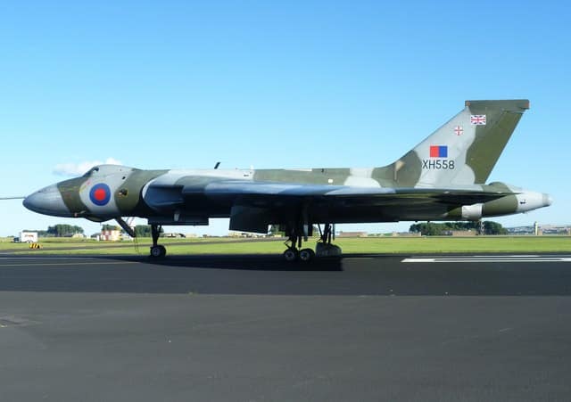 Avro Vulcan bei einer Flugschau
