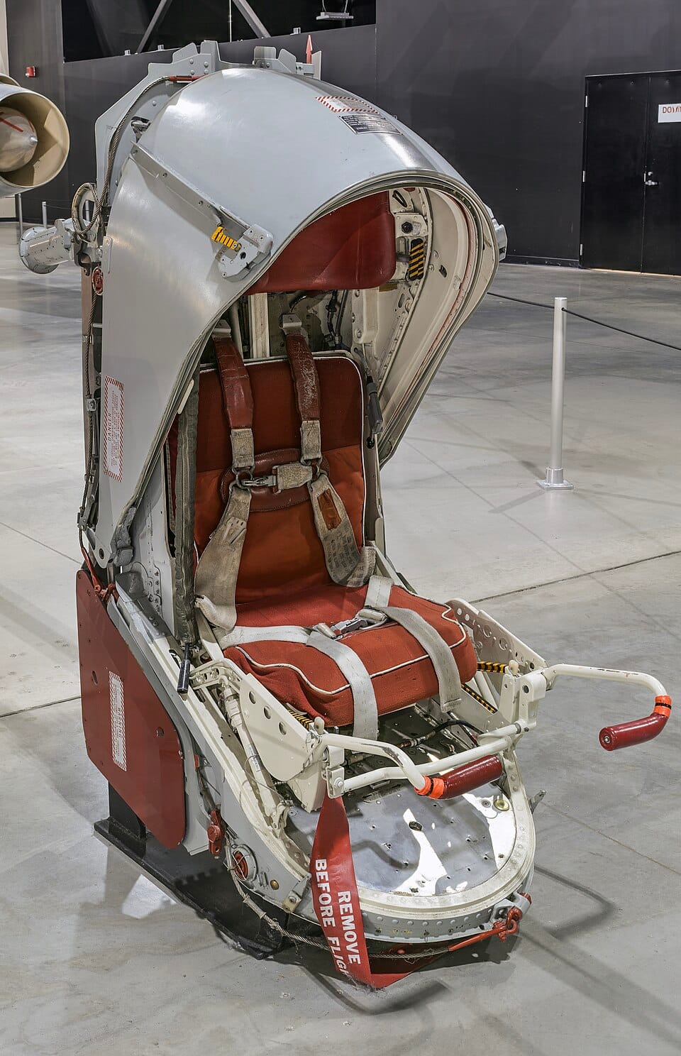 Stanley Aviation escape capsule for the B-58 Hustler crew