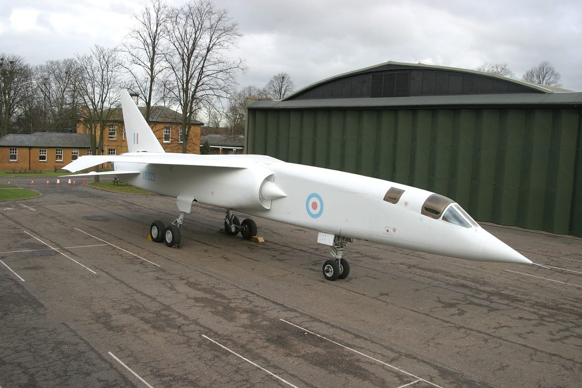 BAC TSR-2 XR220 preserved at the RAF Museum Cosford