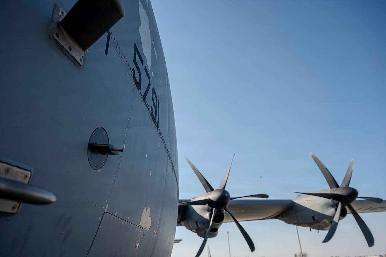 C-130J Super Hercules in flight