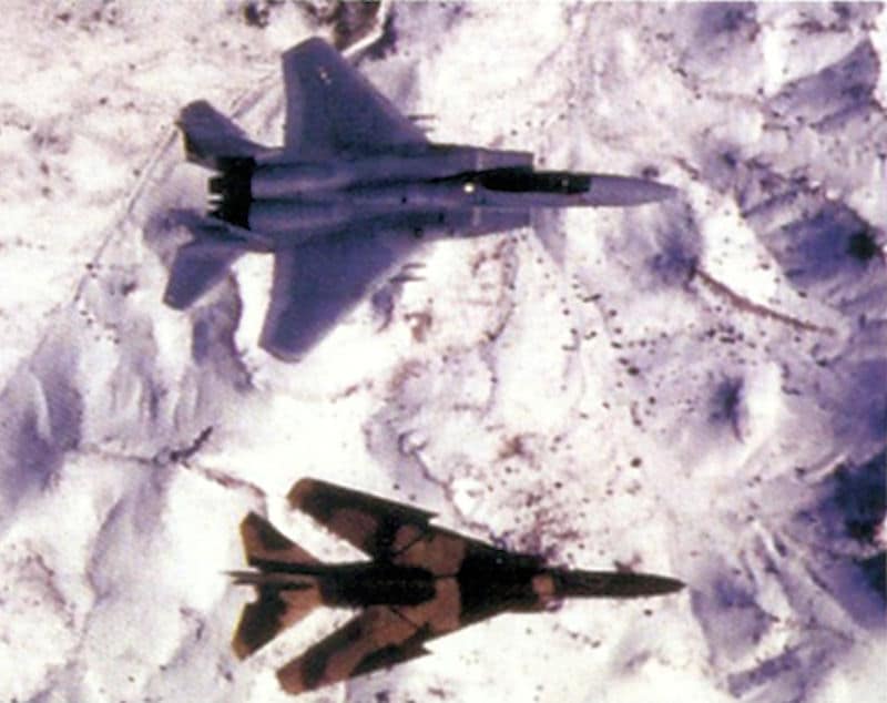 Los MiG secretos del desierto de Nevada