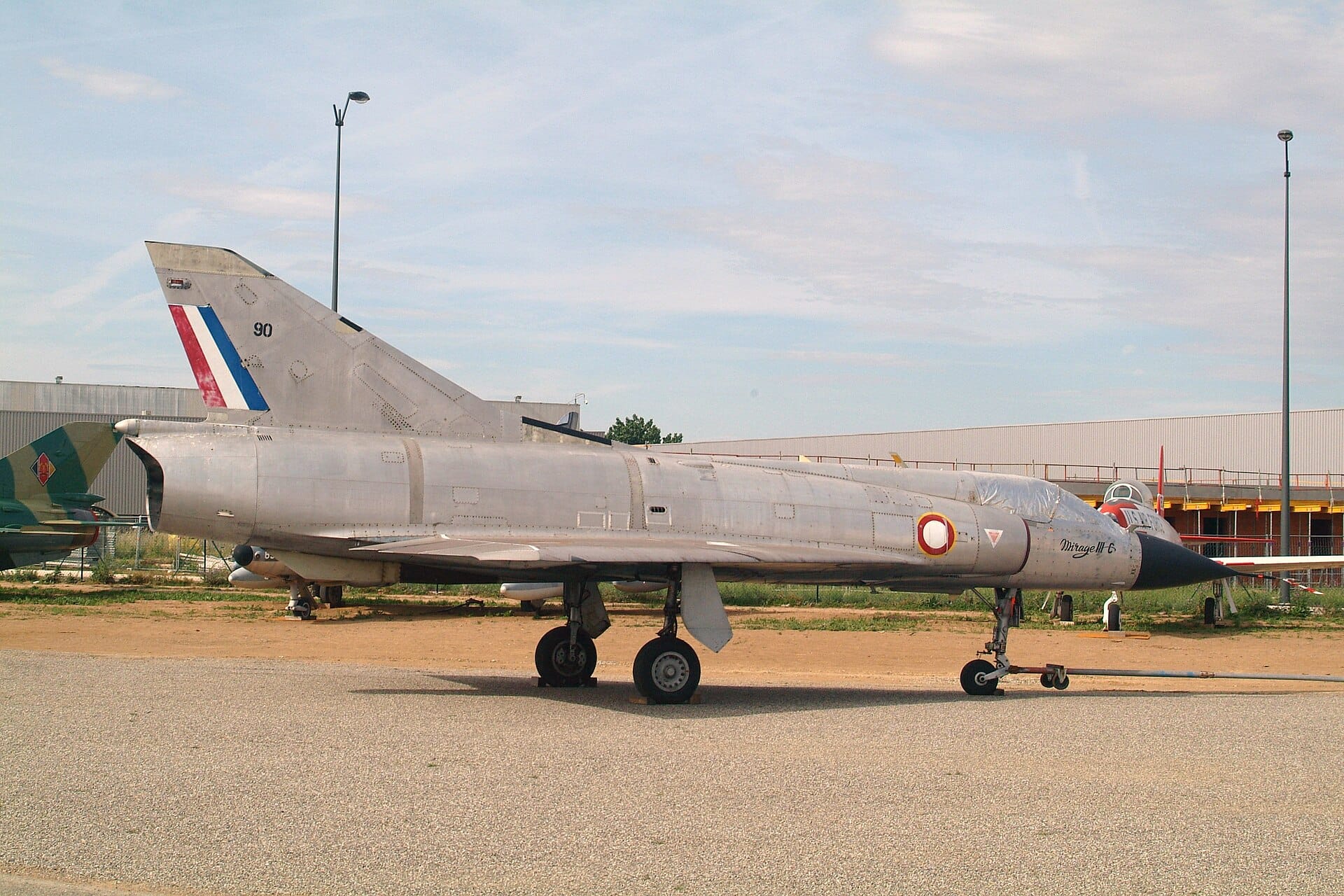 Caza de ala delta Dassault Mirage IIIC de la Fuerza Aérea Francesa