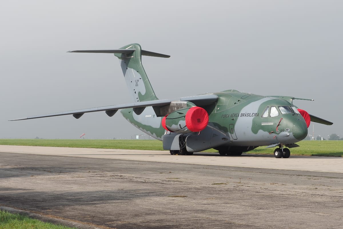 Brazilian Air Force KC-390 Millennium at NATO Days 2023