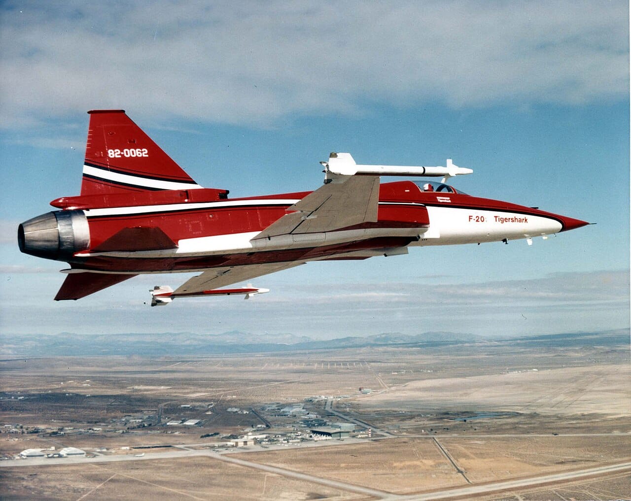 F-20 Tigershark in Northrop colours