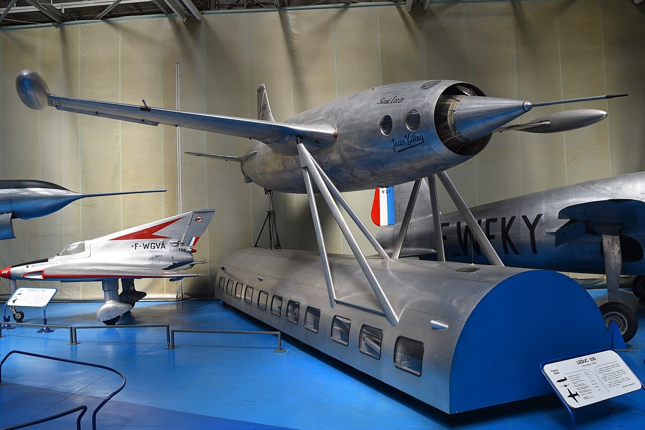 Leduc 0.10, aufbewahrt im Musée de l'air et de l'espace, Le Bourget