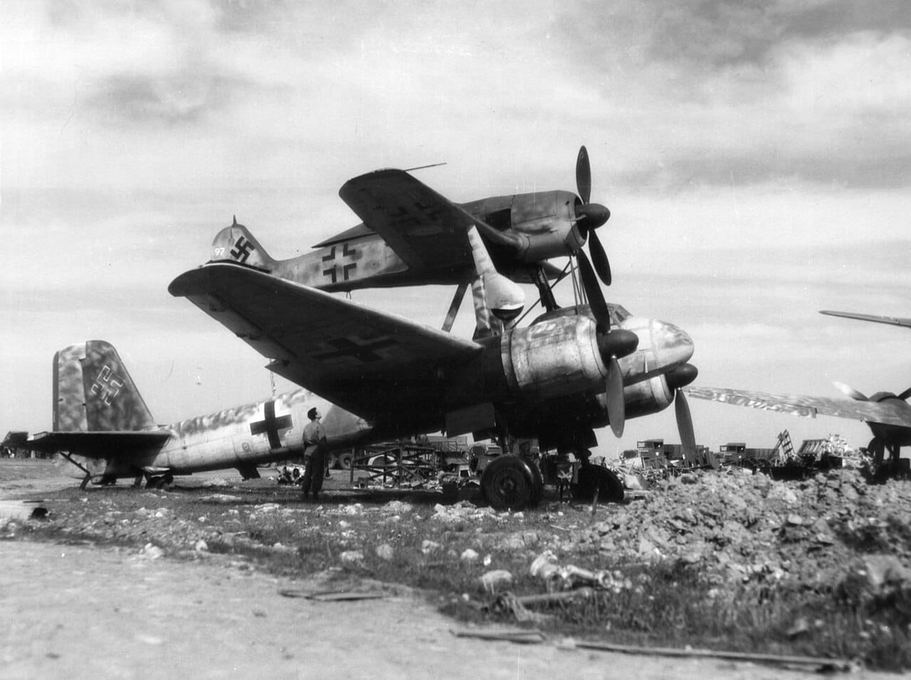 Le gui de la mort : le bombardier à dos de la Luftwaffe