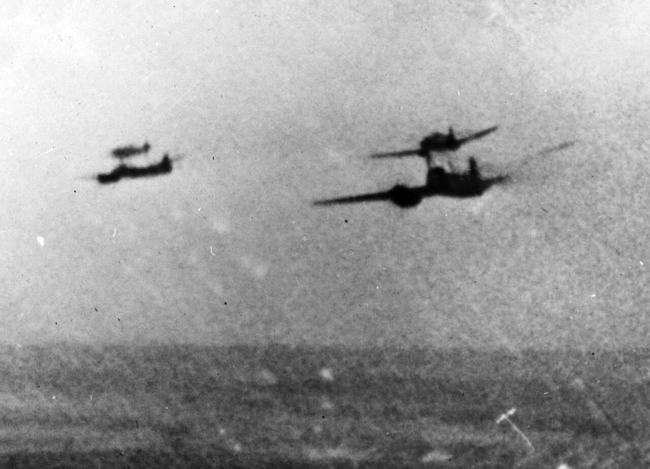 Le gui de la mort : le bombardier à dos de la Luftwaffe