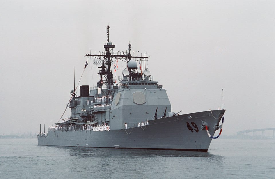 USS Vincennes CG-49 Aegis cruiser