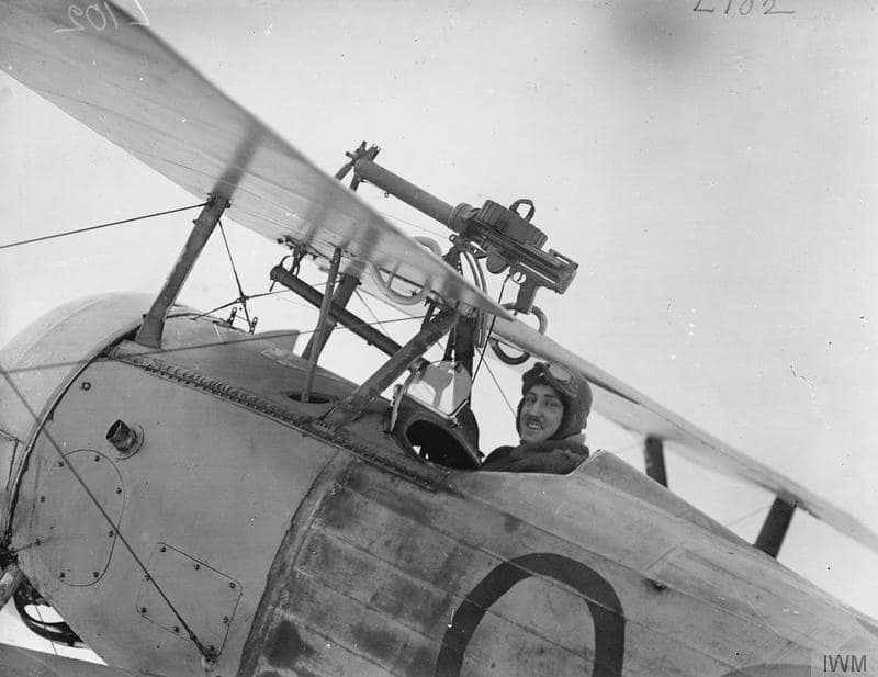 Royal Flying Corps airmen on the Western Front during World War I