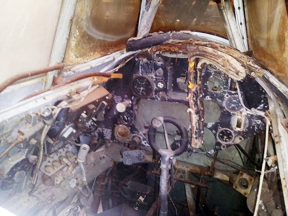 Fairey Swordfish cockpit