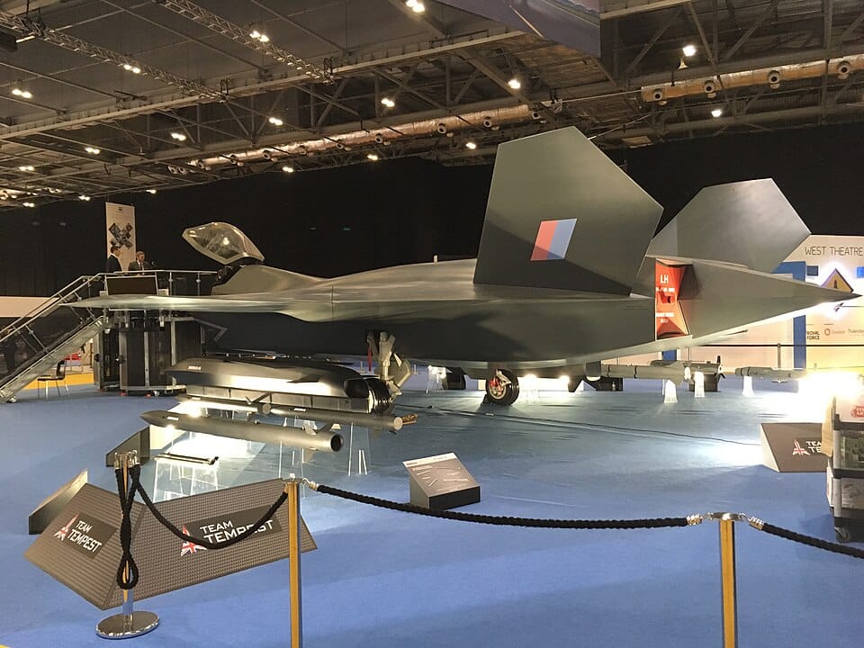 BAE Systems Tempest mockup at DSEI 2019