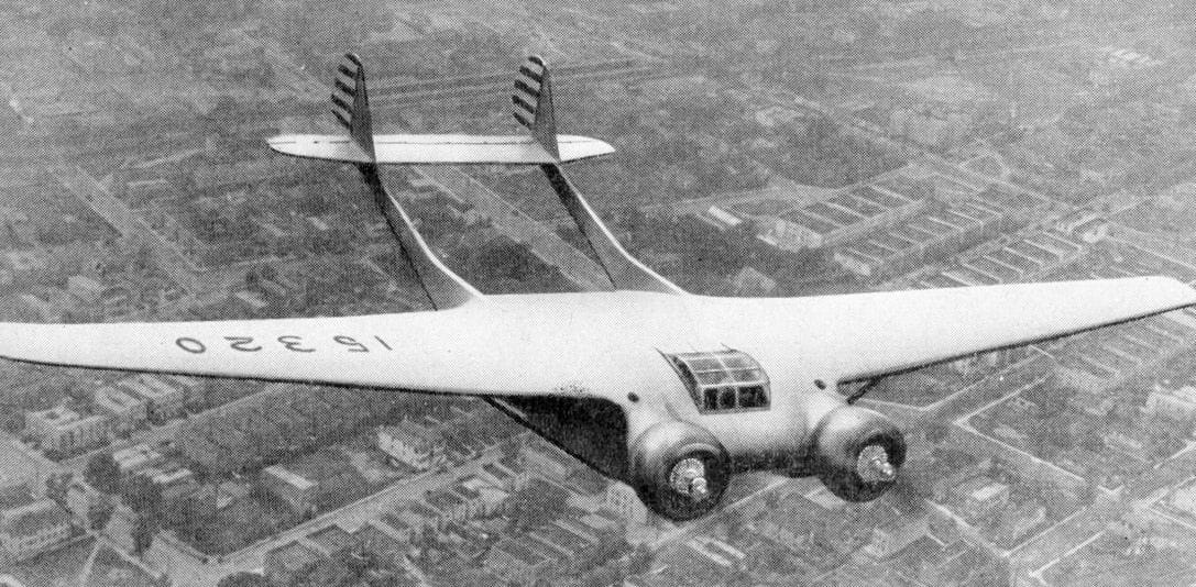 Burnelli UB-14 lifting body aircraft