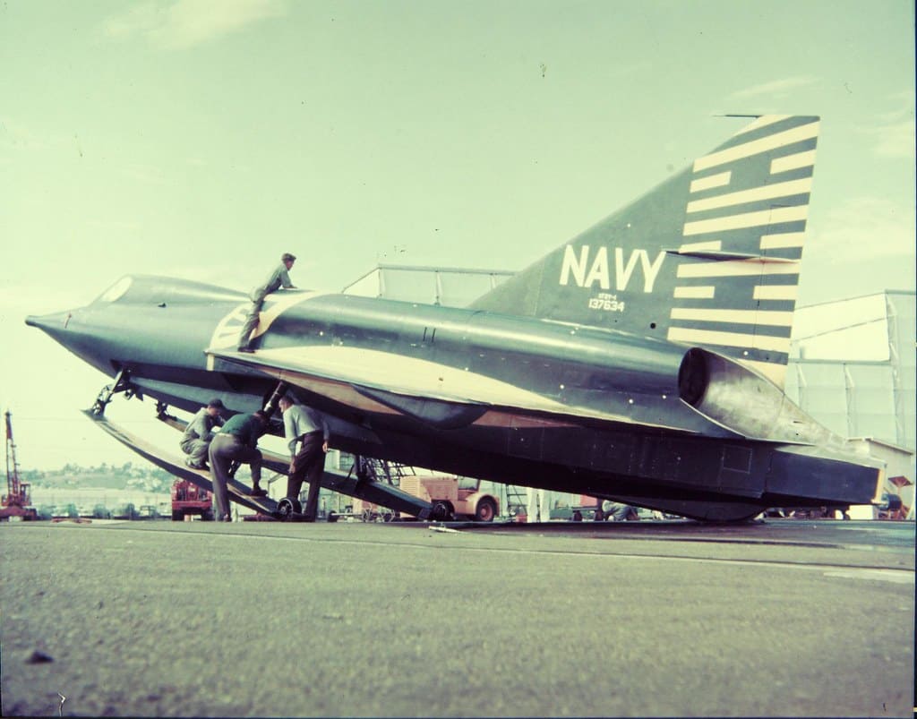 Convair F2Y Sea Dart supersonic seaplane