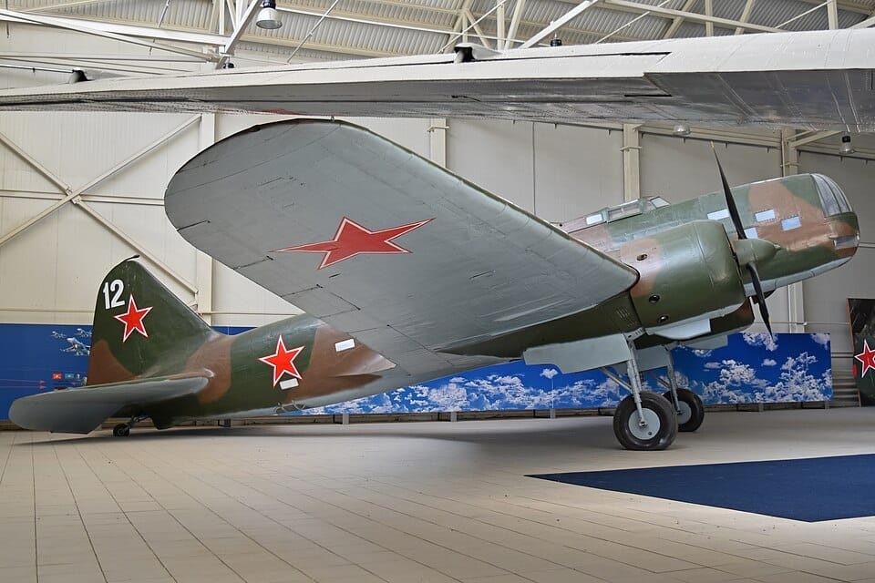 Ilyushin DB-3 Soviet bomber