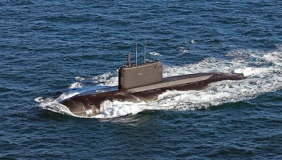 Kilo-class Russian submarine