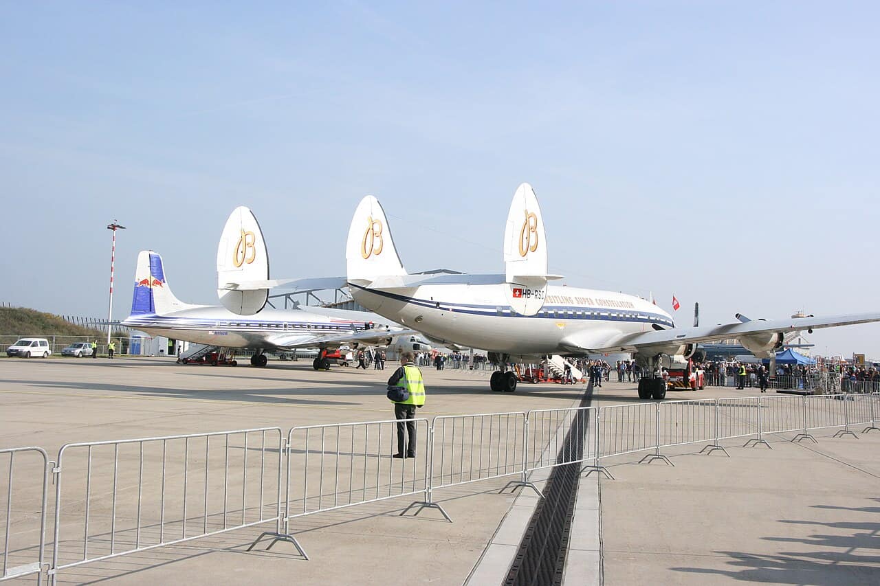 Lockheed Super Constellation in flight