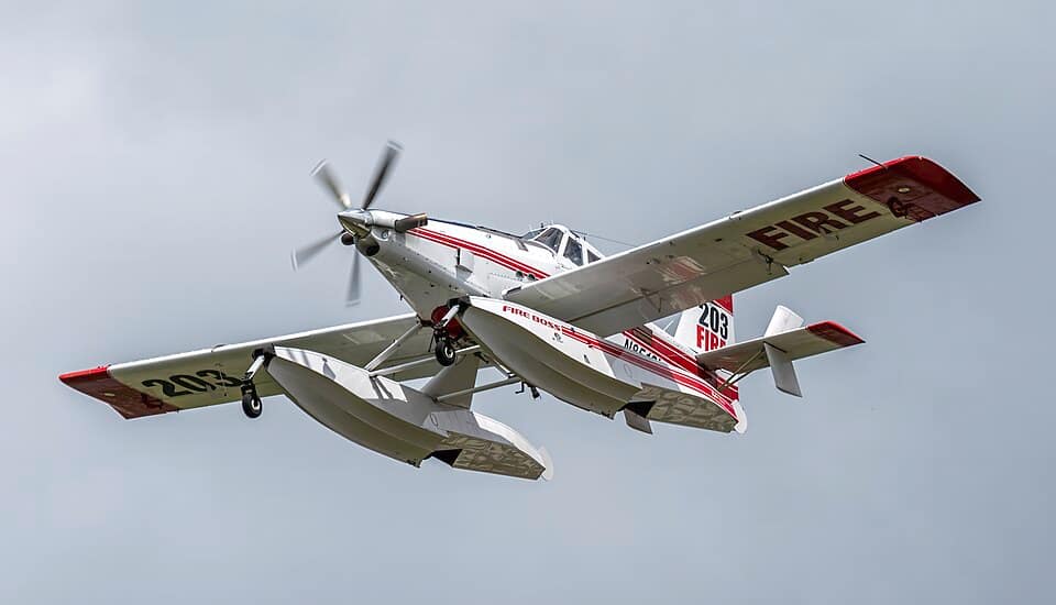 Air Tractor AT-802 airframe, the basis for the OA-1K Skyraider II