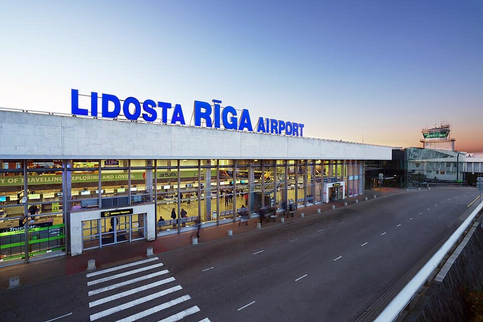 Riga International Airport — airBaltic main hub