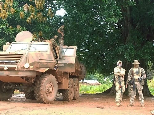 Russian Africa Corps mercenaries operating in Africa