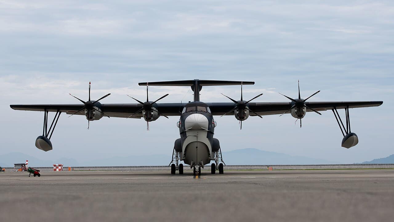 ShinMaywa US-2 at MCAS Iwakuni