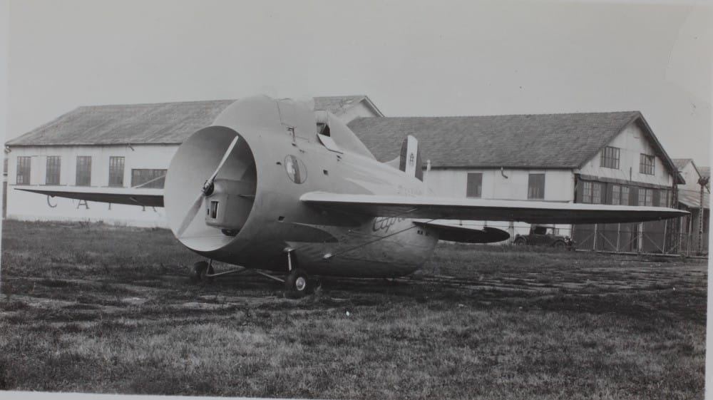 Stipa-Caproni flying barrel aircraft 1932