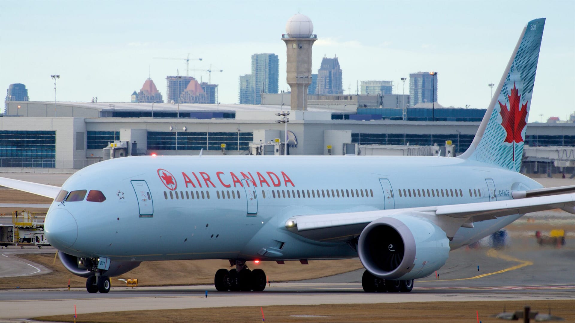 An Air Canada Boeing 787-9 Dreamliner