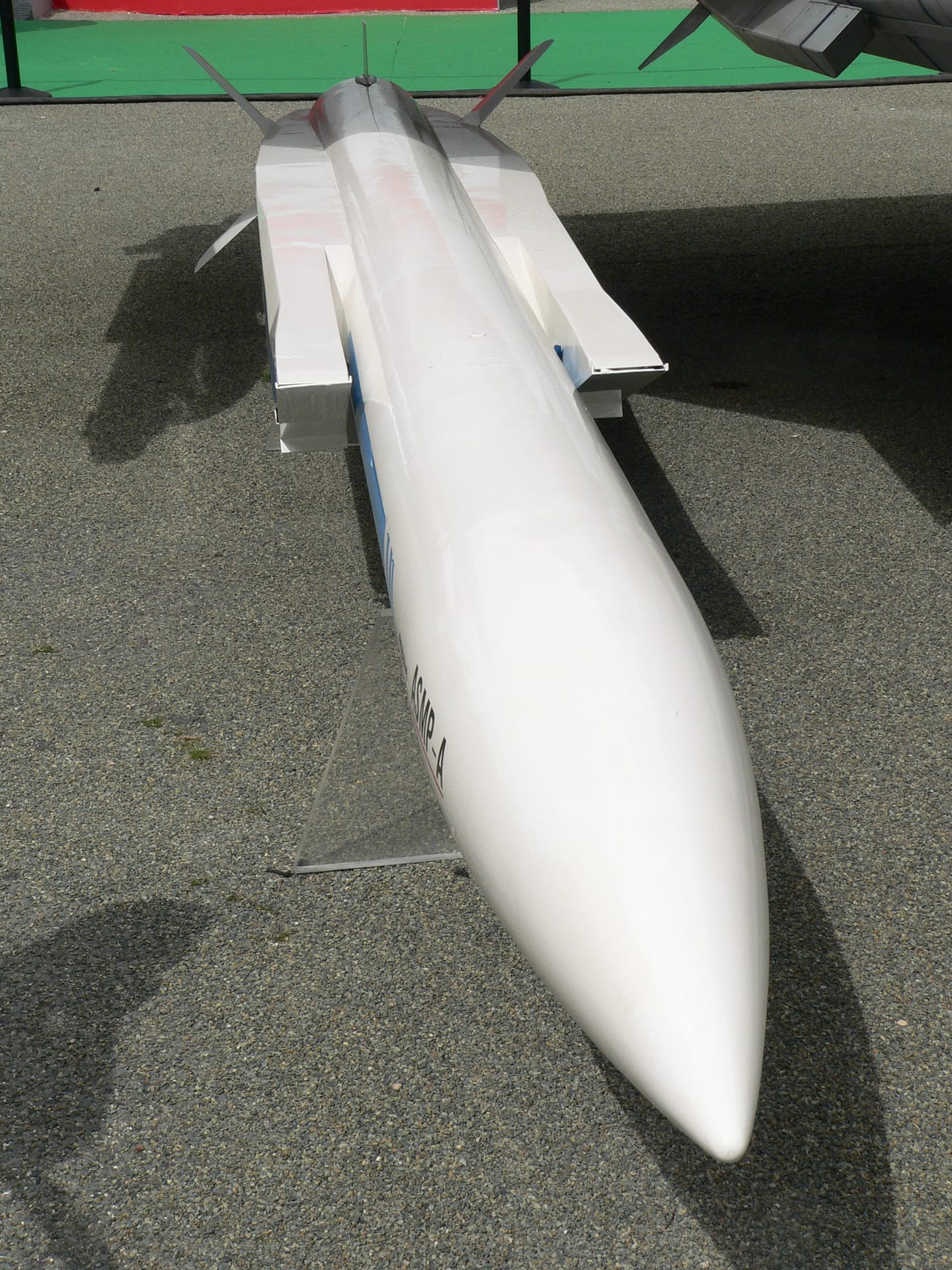 ASMP-A nuclear cruise missile on display