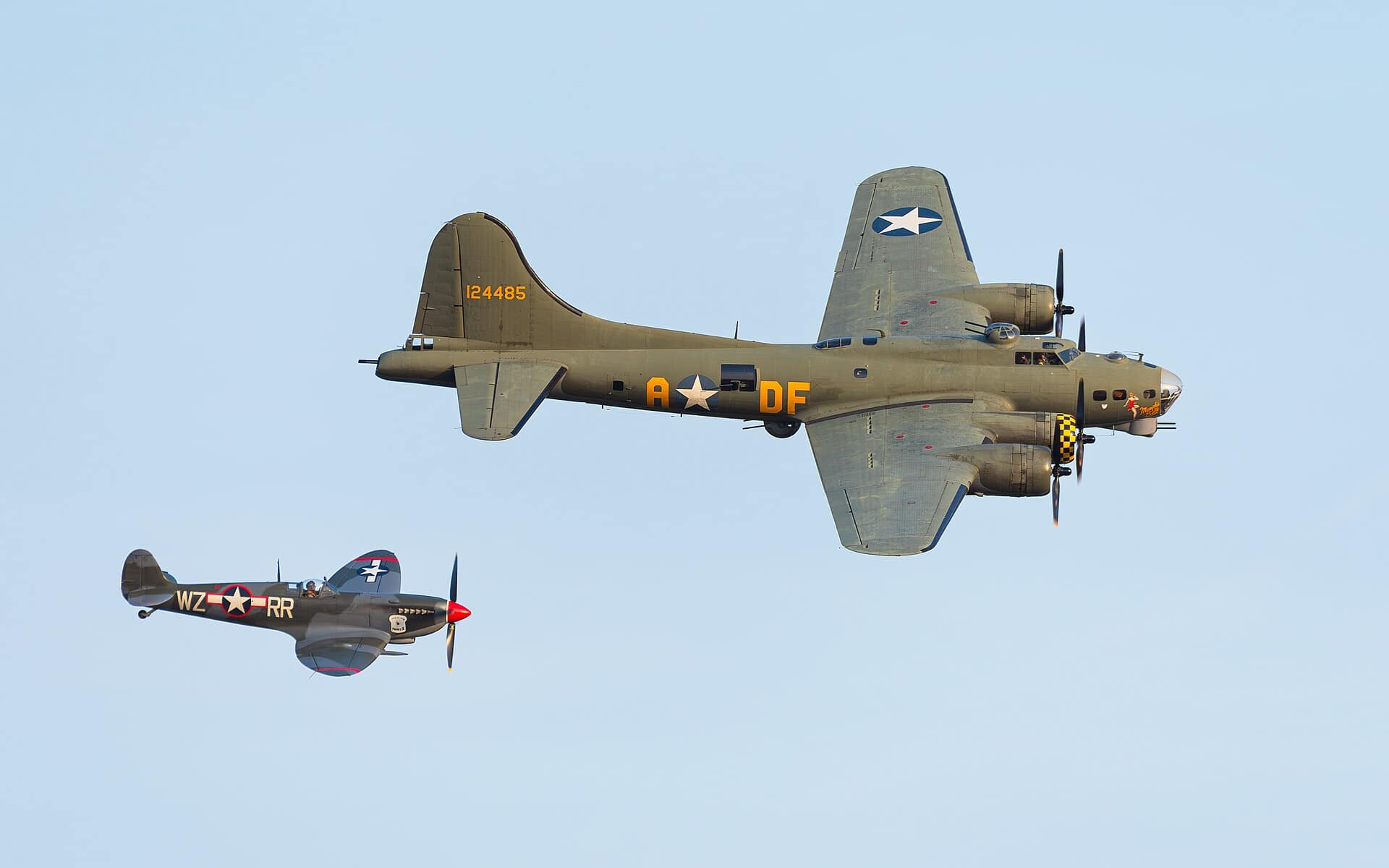 A Boeing B-17 Flying Fortress