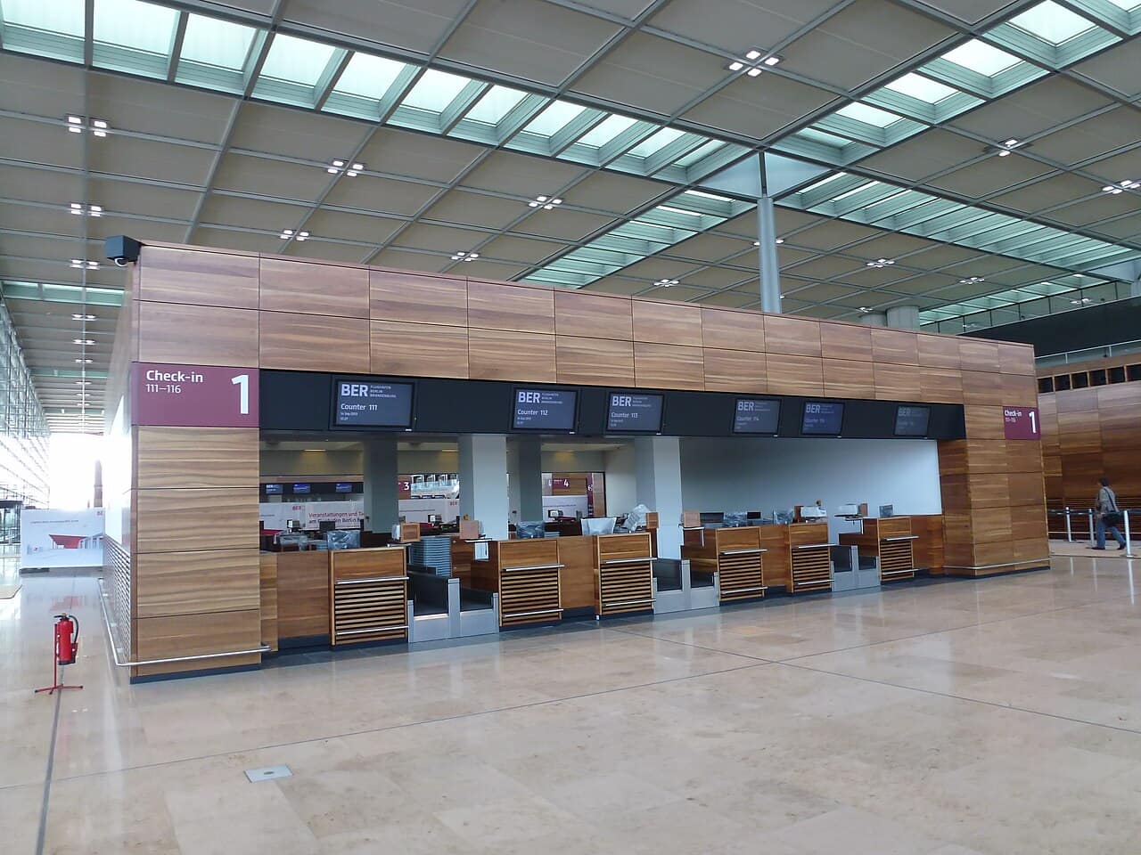 Berlin Brandenburg Airport (BER) terminal