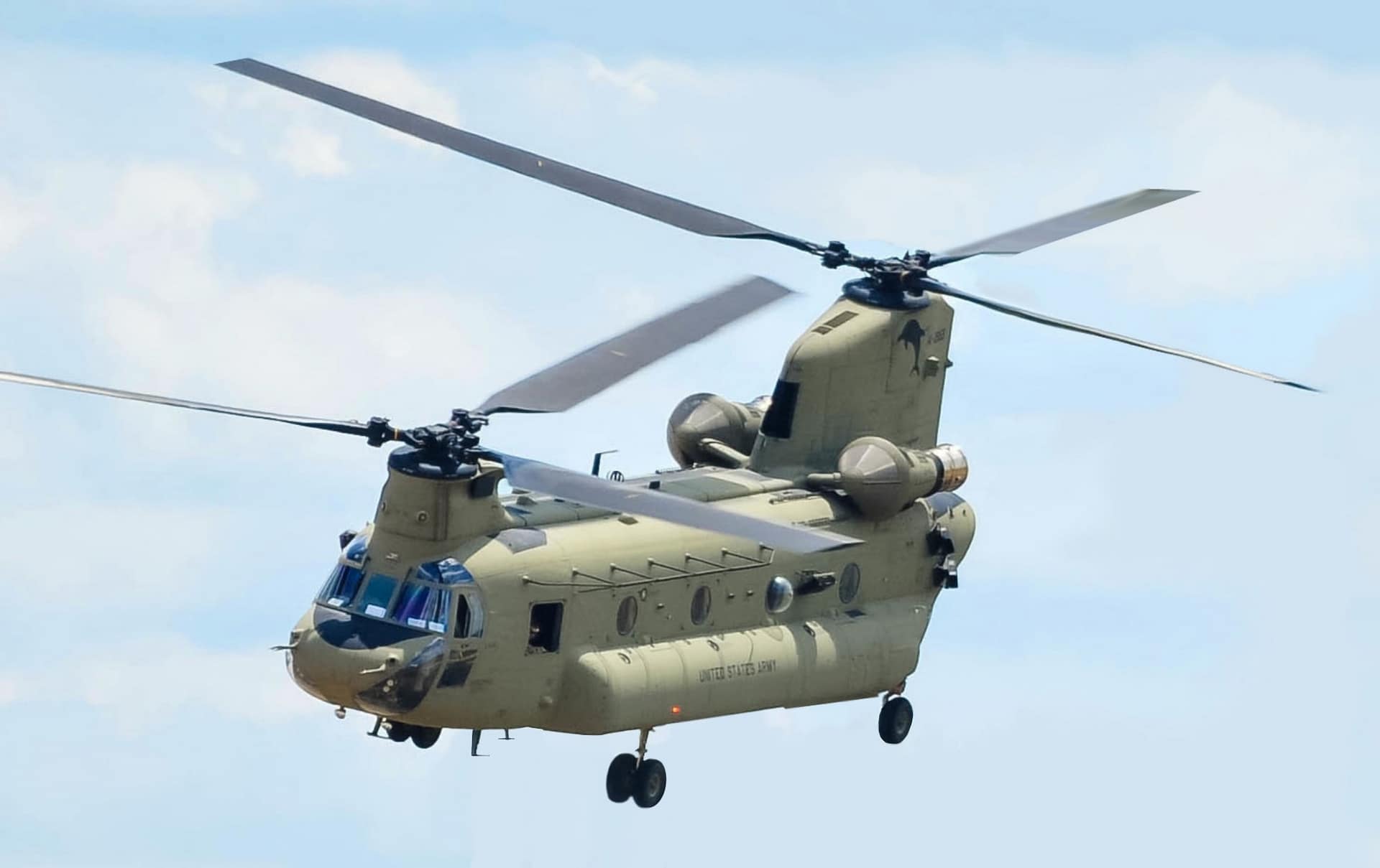 Chinook helicopter used by Royal Marines for boarding operations