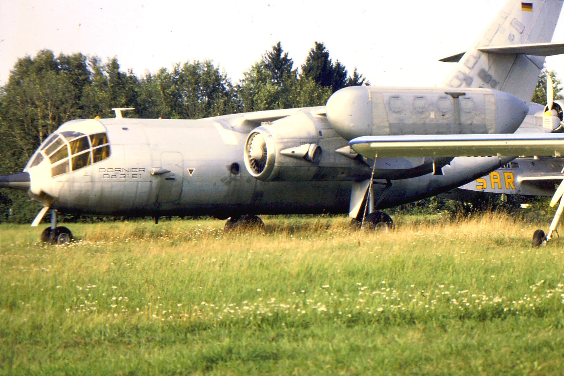 Dornier Do 31 preserved at a museum
