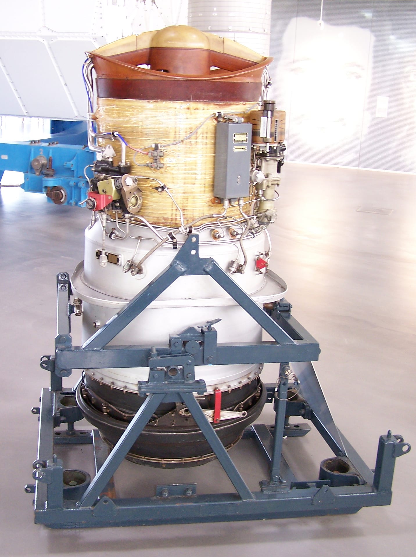 Four Rolls-Royce RB162 lift engines in a Do 31 wingtip nacelle