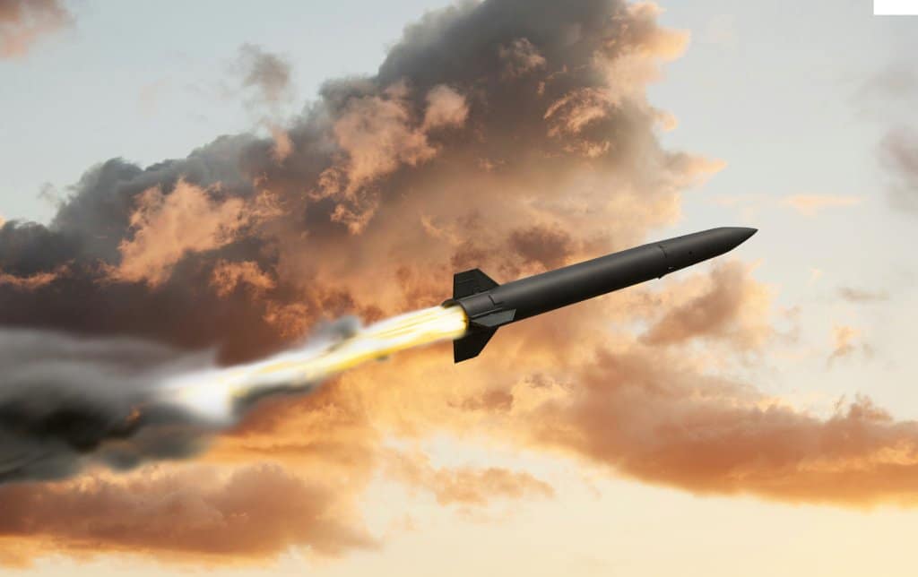 FP-7 ballistic missile rendering