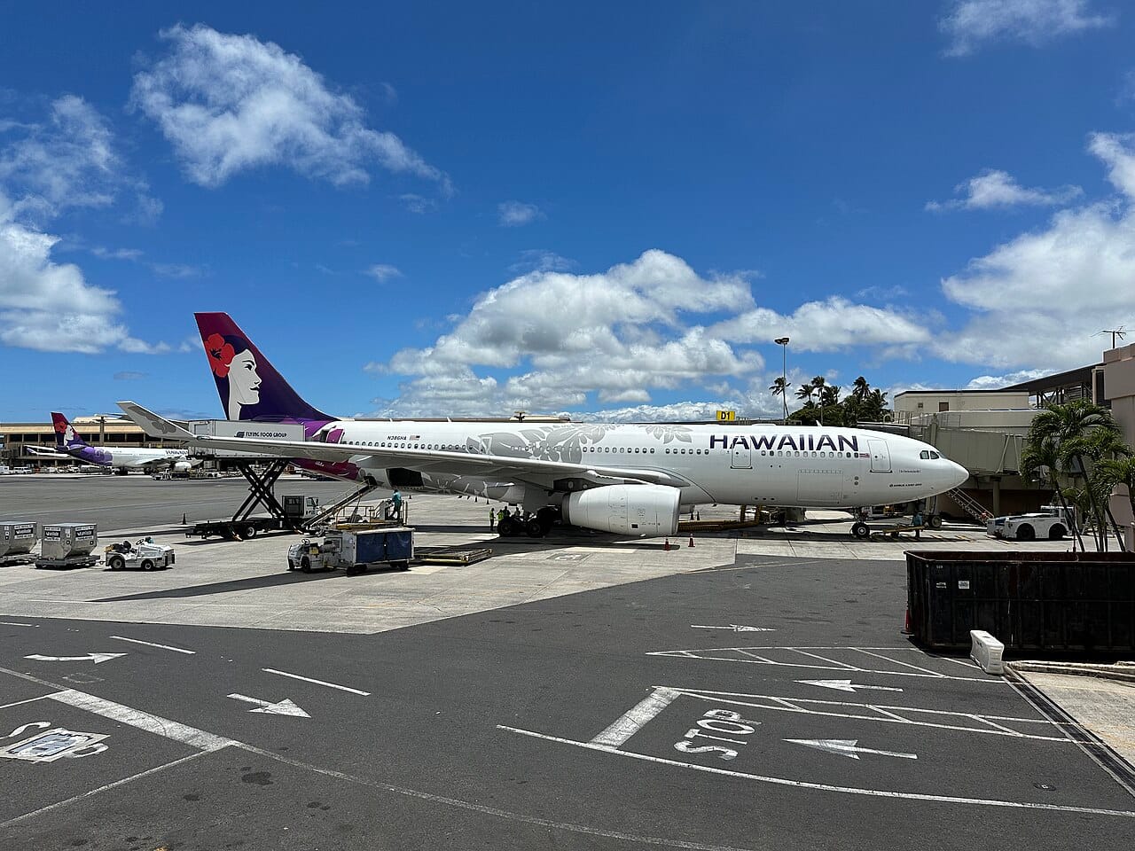 A Hawaiian Airlines Airbus A330-200