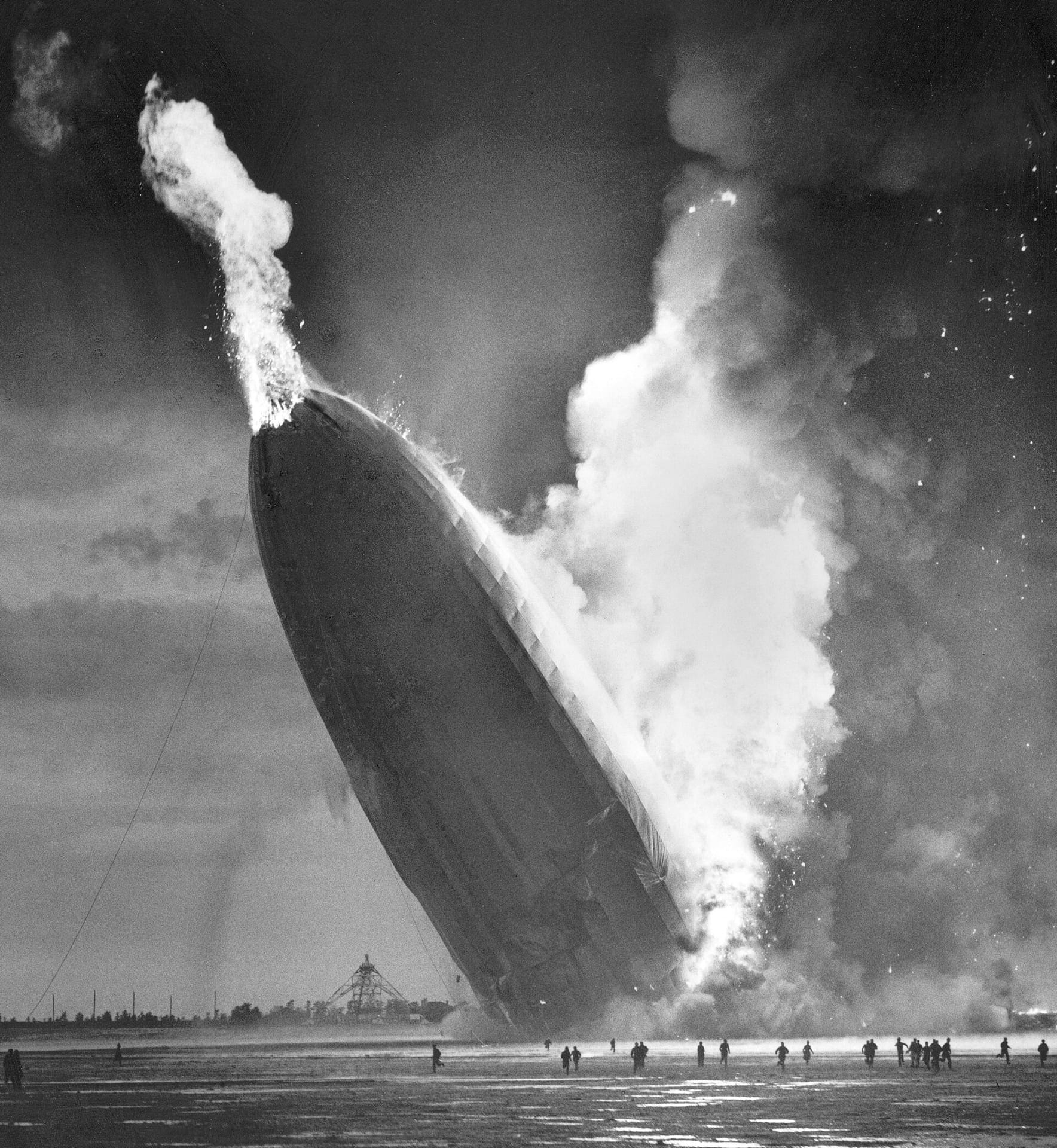 The German passenger airship Hindenburg