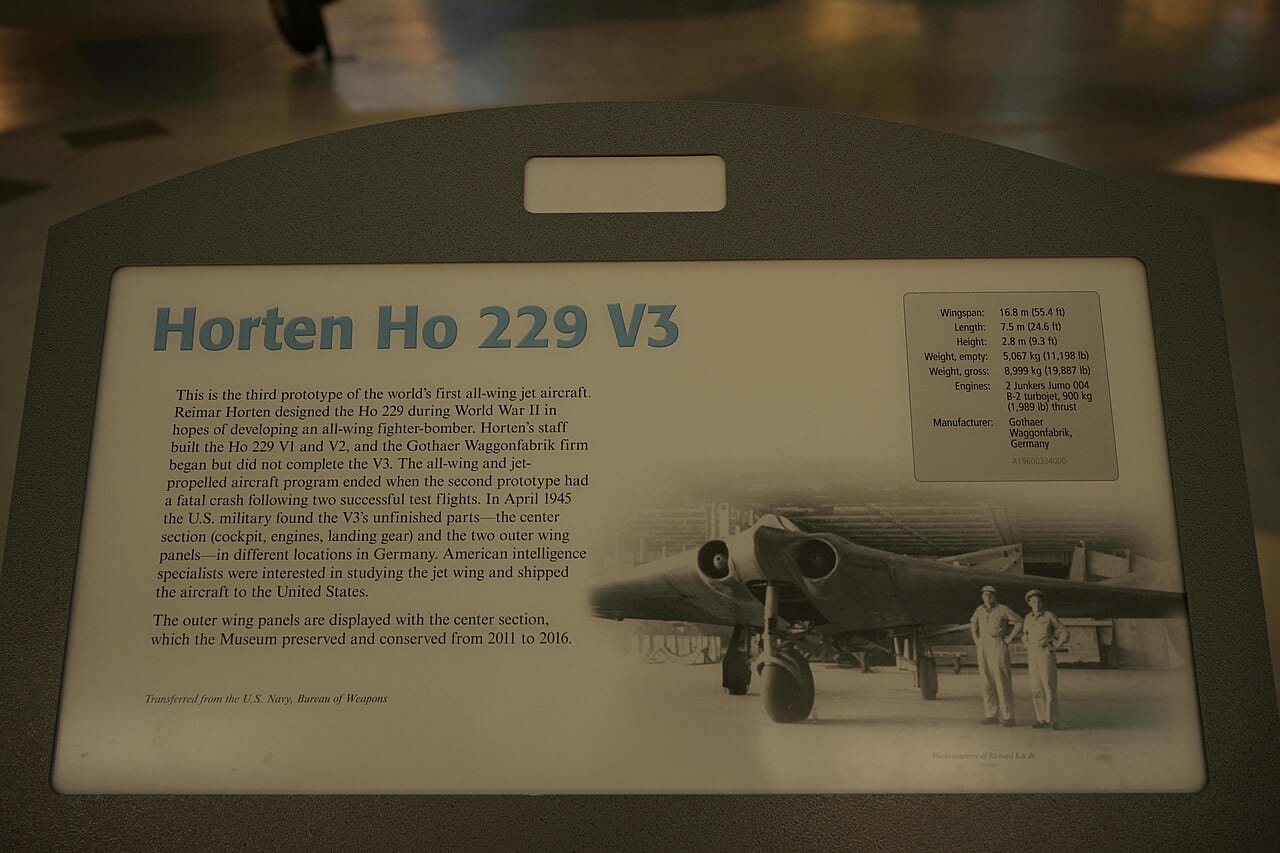 Horten Ho 229 flying wing