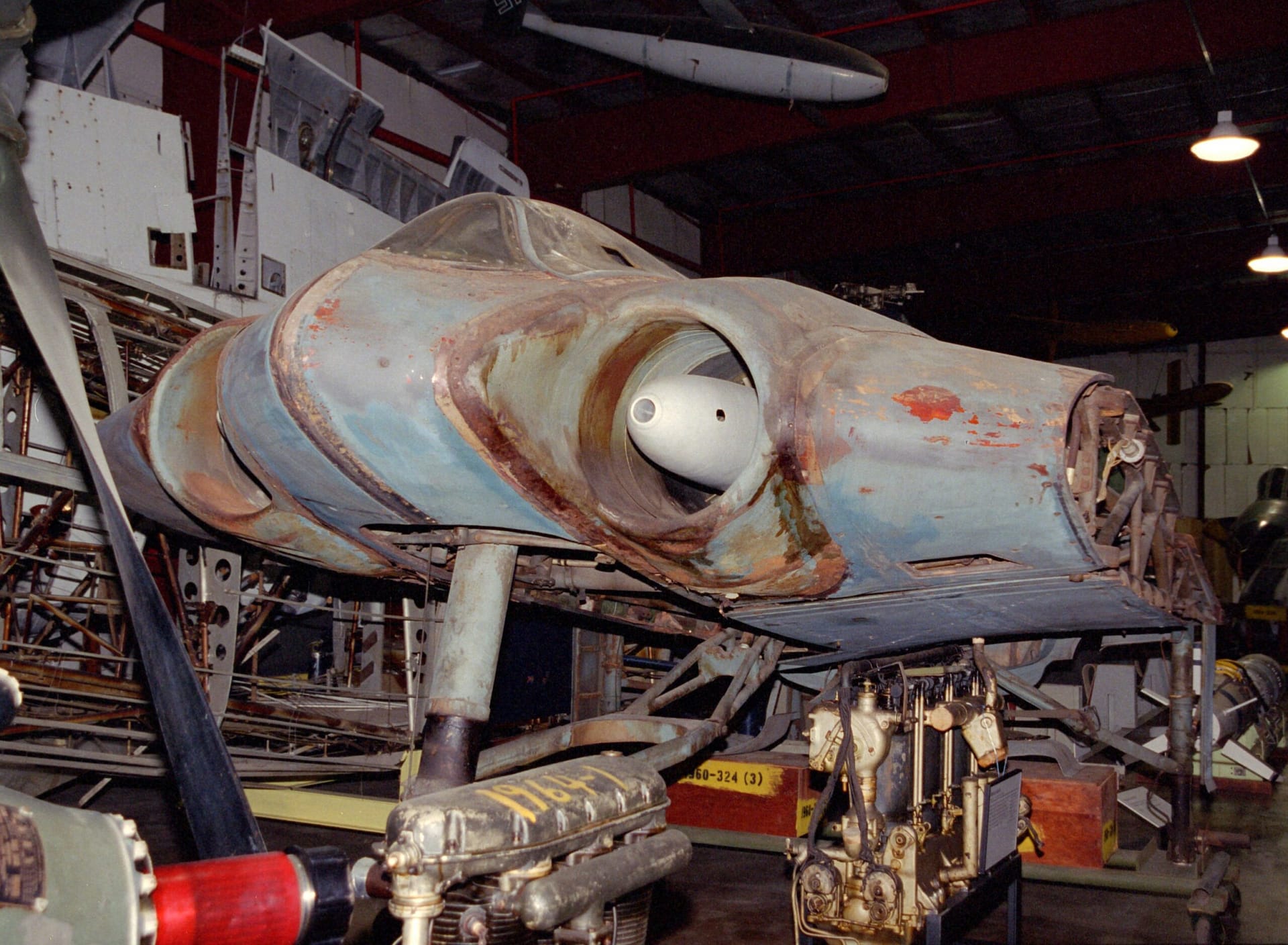 Horten Ho 229 V3 front view at the Smithsonian Udvar-Hazy Center