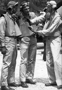 John Thach teaching tactics to pilots