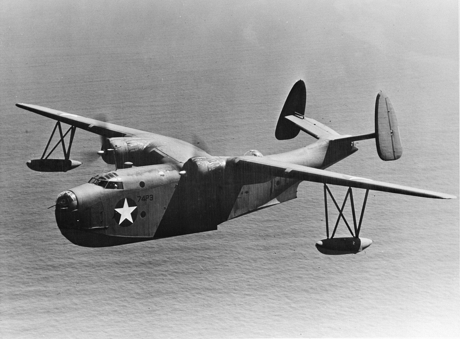 A Martin PBM Mariner flying boat