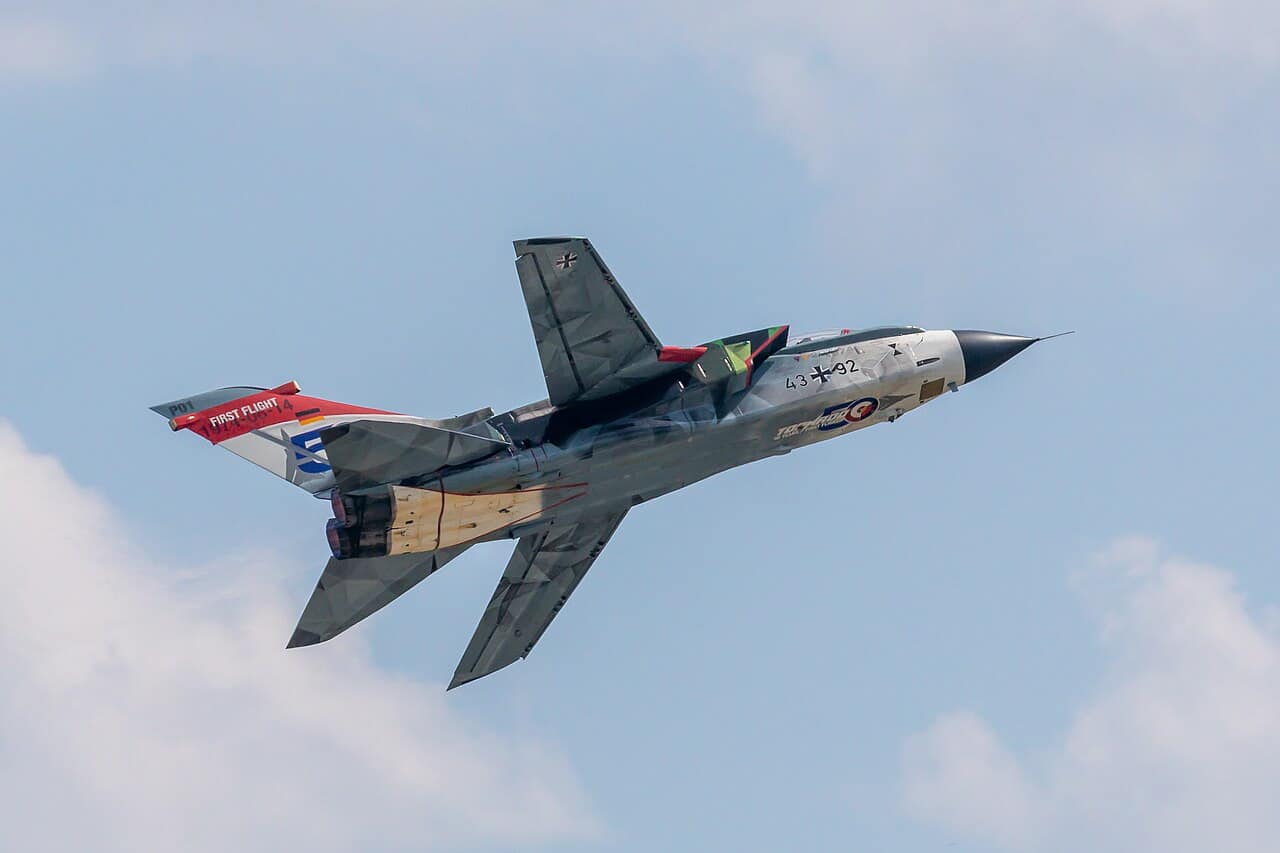 Panavia Tornado IDS interdictor strike variant on display at ILA Berlin 2024