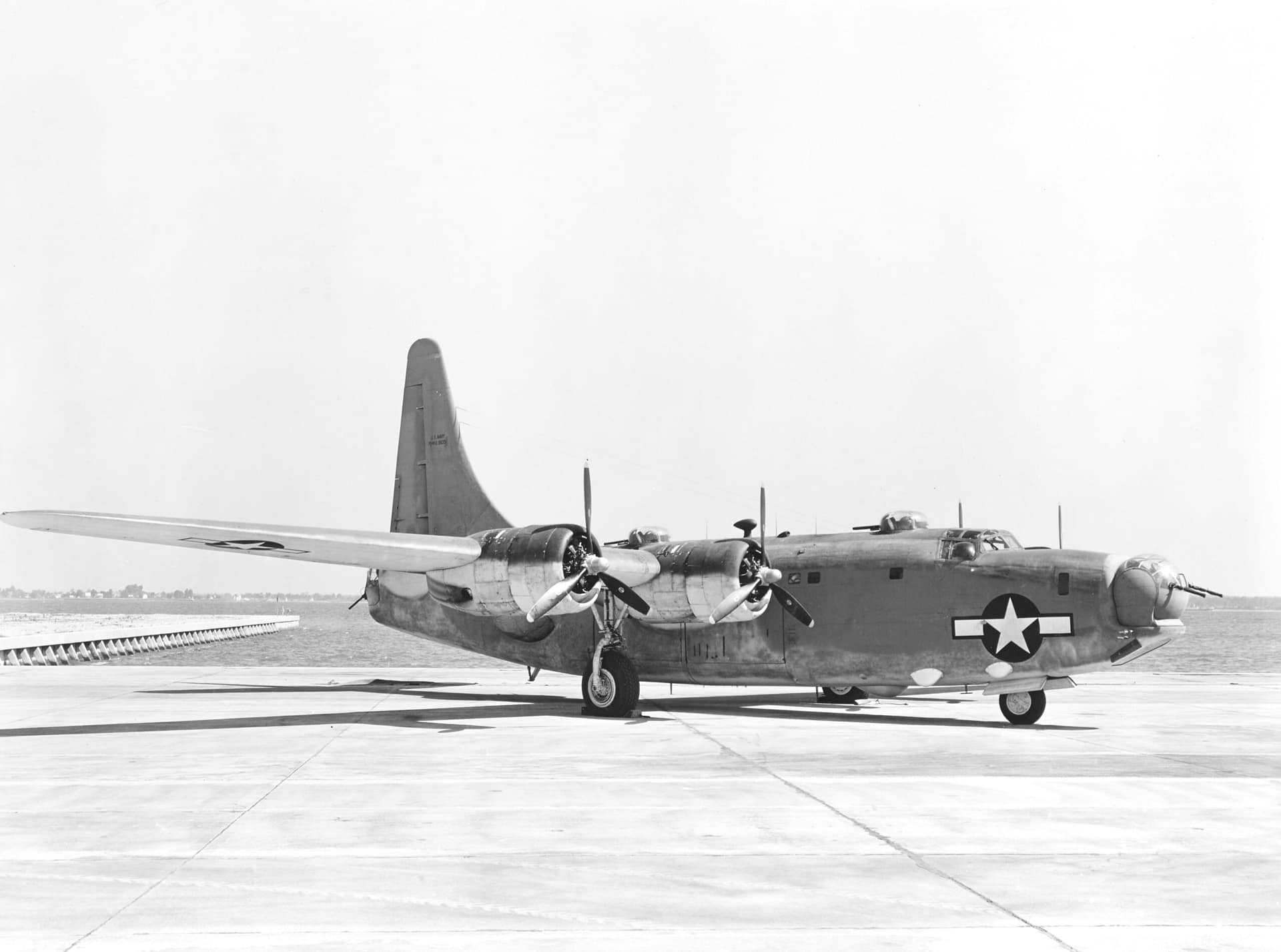 A U.S. Navy PB4Y-2 Privateer patrol bomber