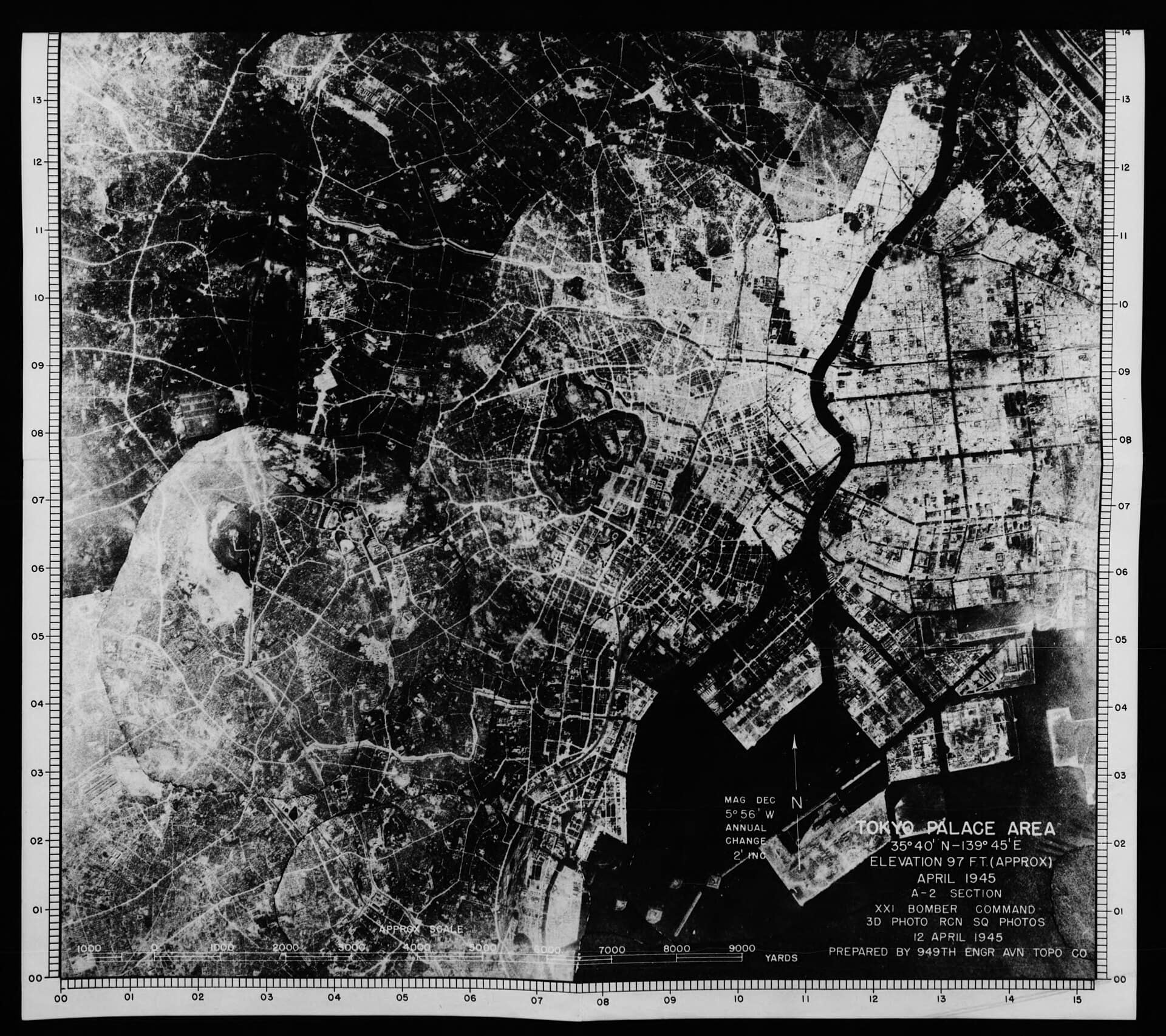 Tokyo after the firebombing of March 1945