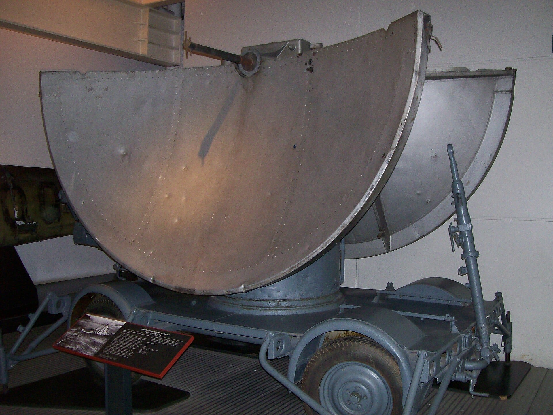 A Second World War German Würzburg radar