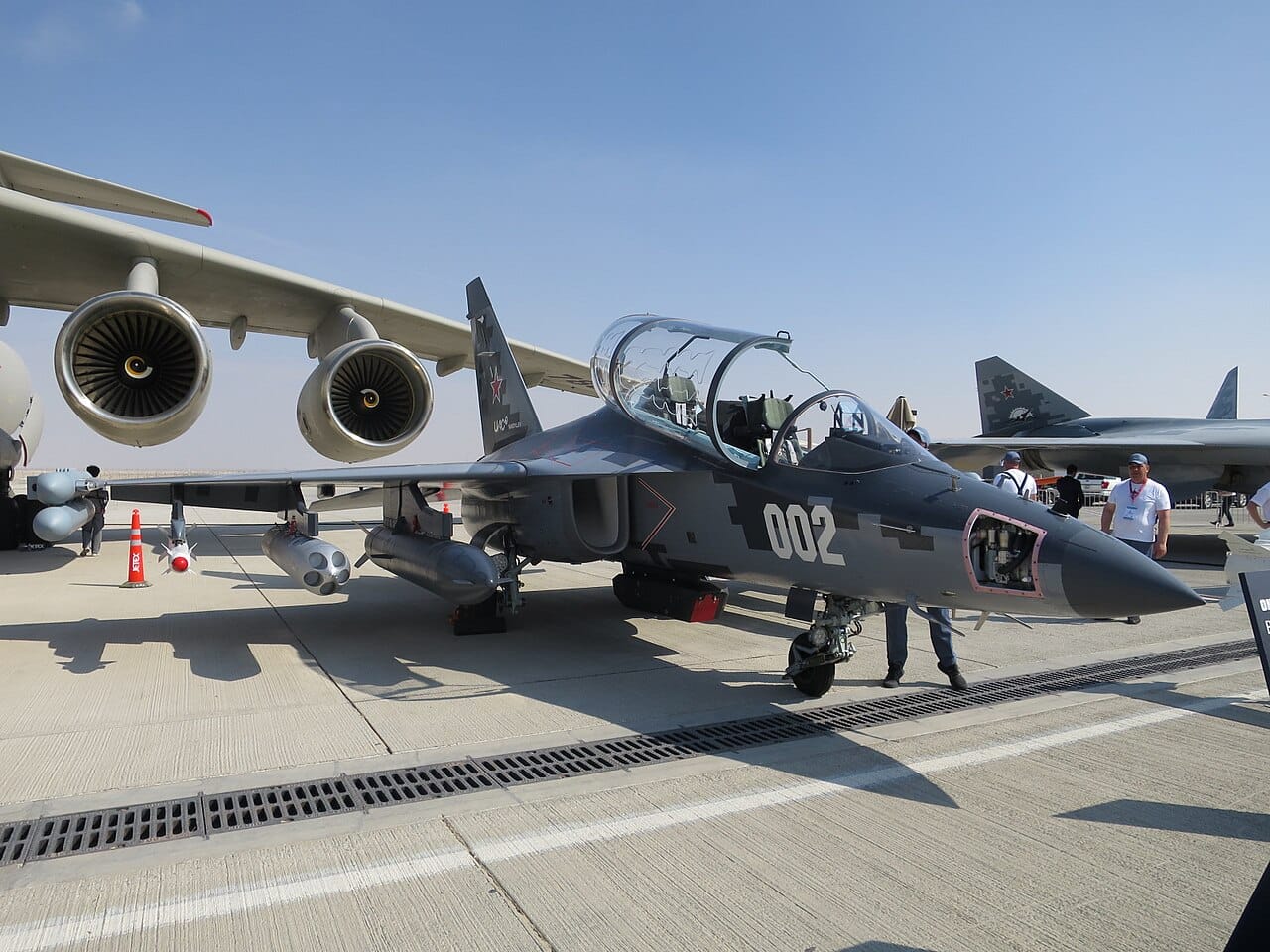 Upgraded Yak-130M at the Dubai Airshow 2025