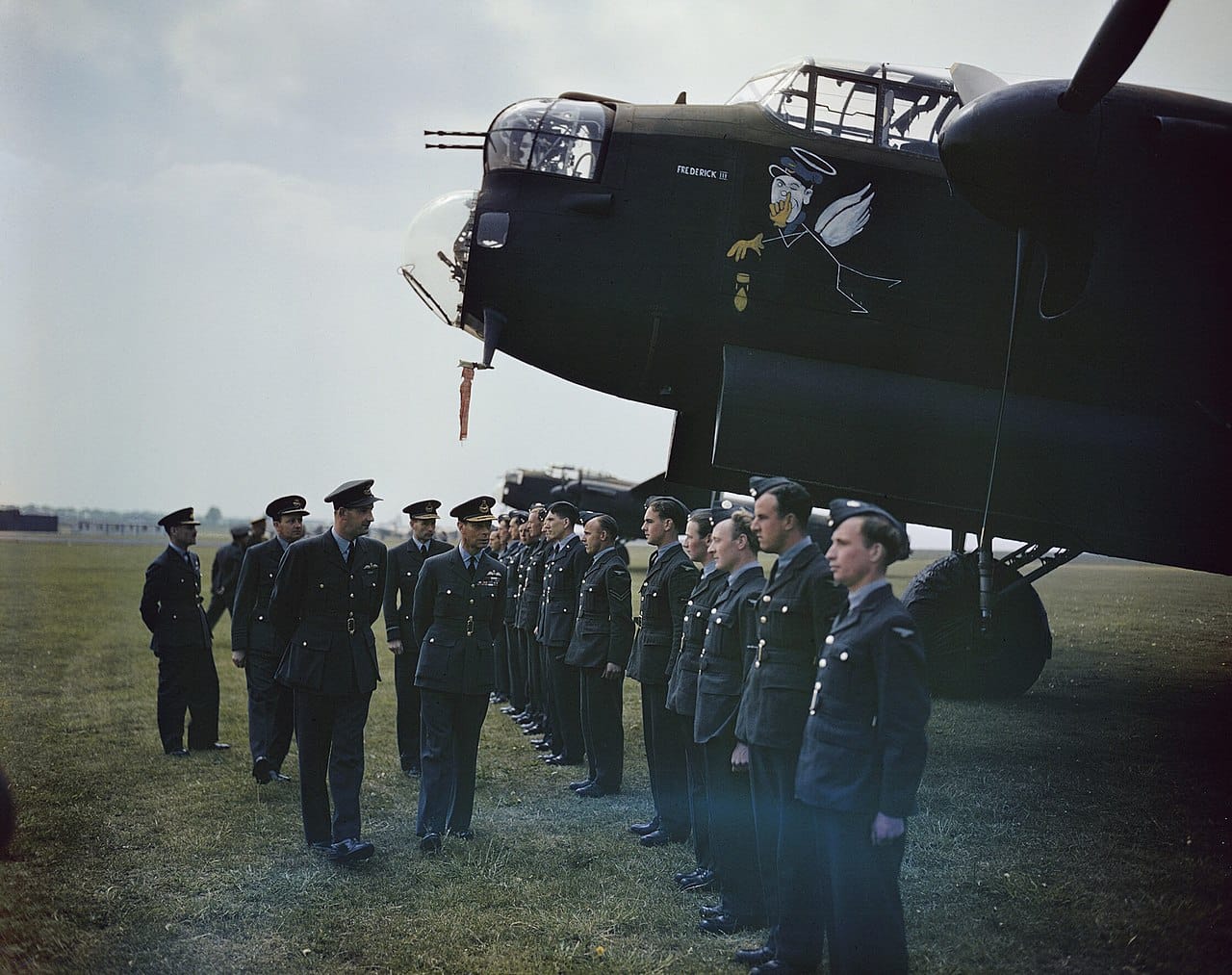 An Avro Lancaster, the bomber of 617 Squadron