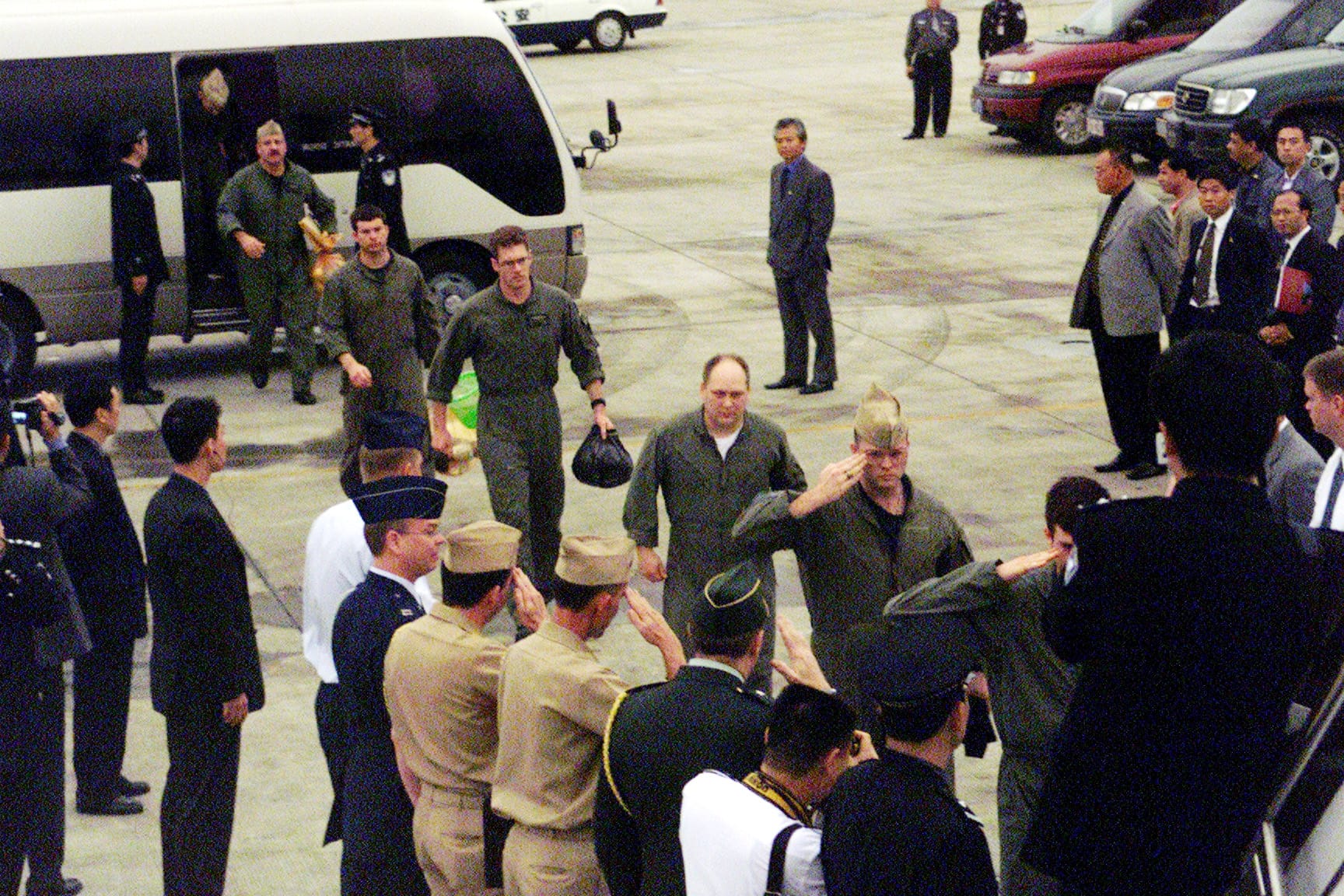 The EP-3E crew of the Hainan incident