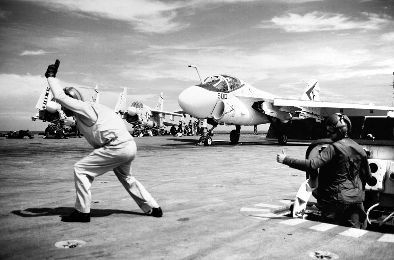A U.S. Navy A-6 Intruder